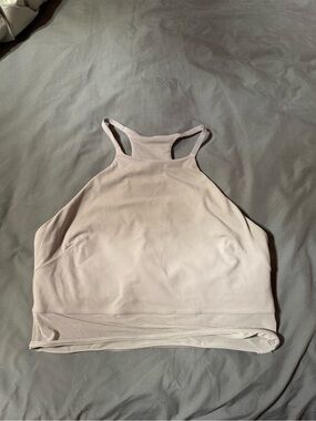 lululemon athletica High-Neck Racerback Tank Top in Light Mauve